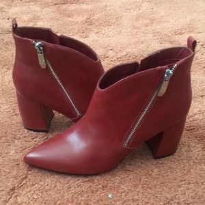 Red Marc Fisher Ankle boots